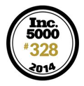 2014 Inc. 500 List-3rd Year in a Row Award icon